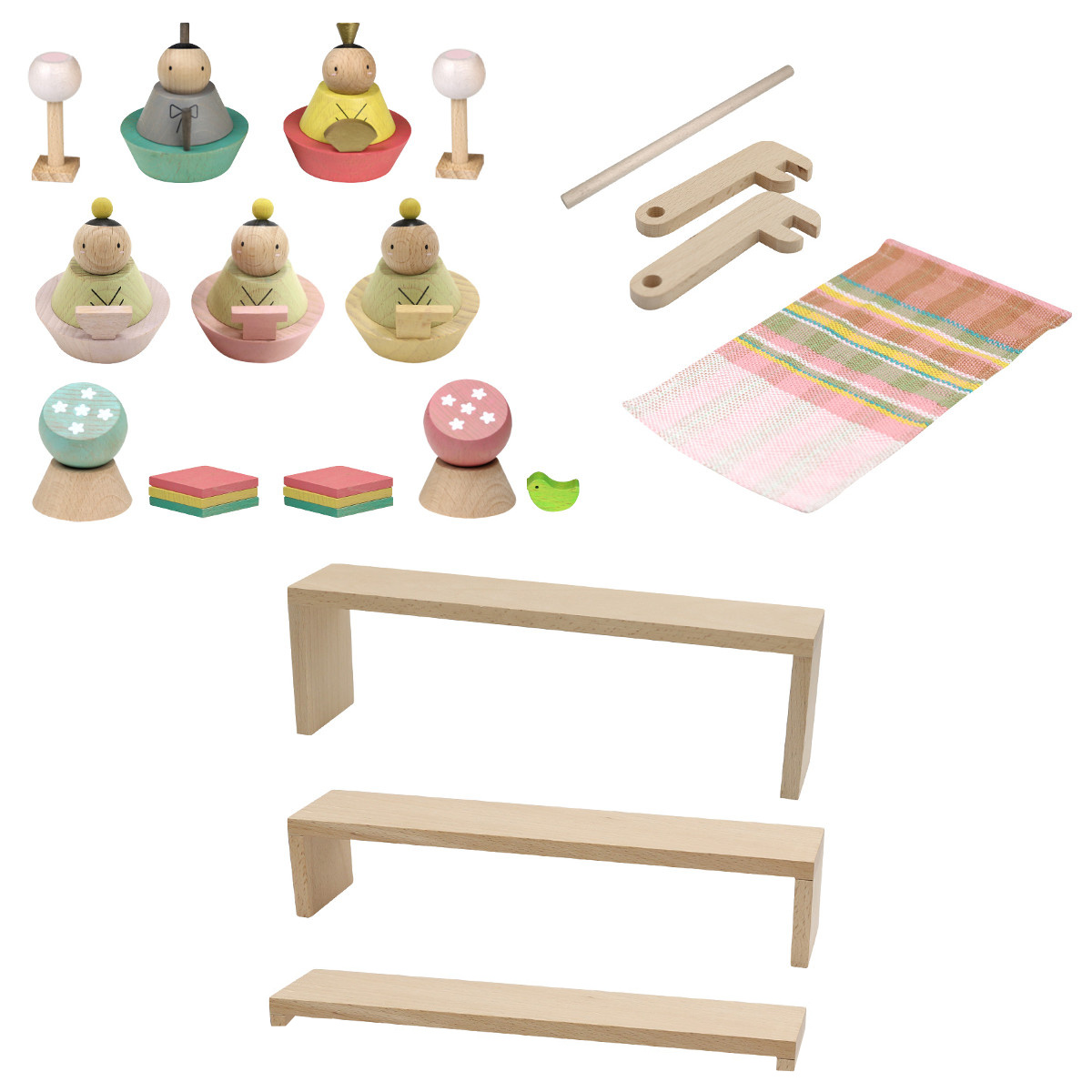 雛人形 Puca（プーカ）のひなにんぎょう ベーシック 2.0 木製の