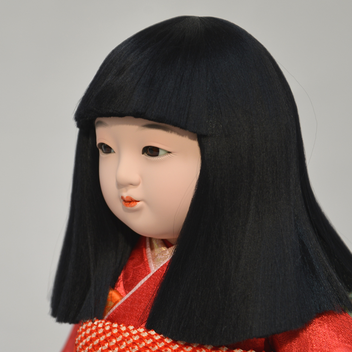 市松人形 工房松寿 小出松寿 13号 金彩京刺繍 : 人形の三信 - 通販