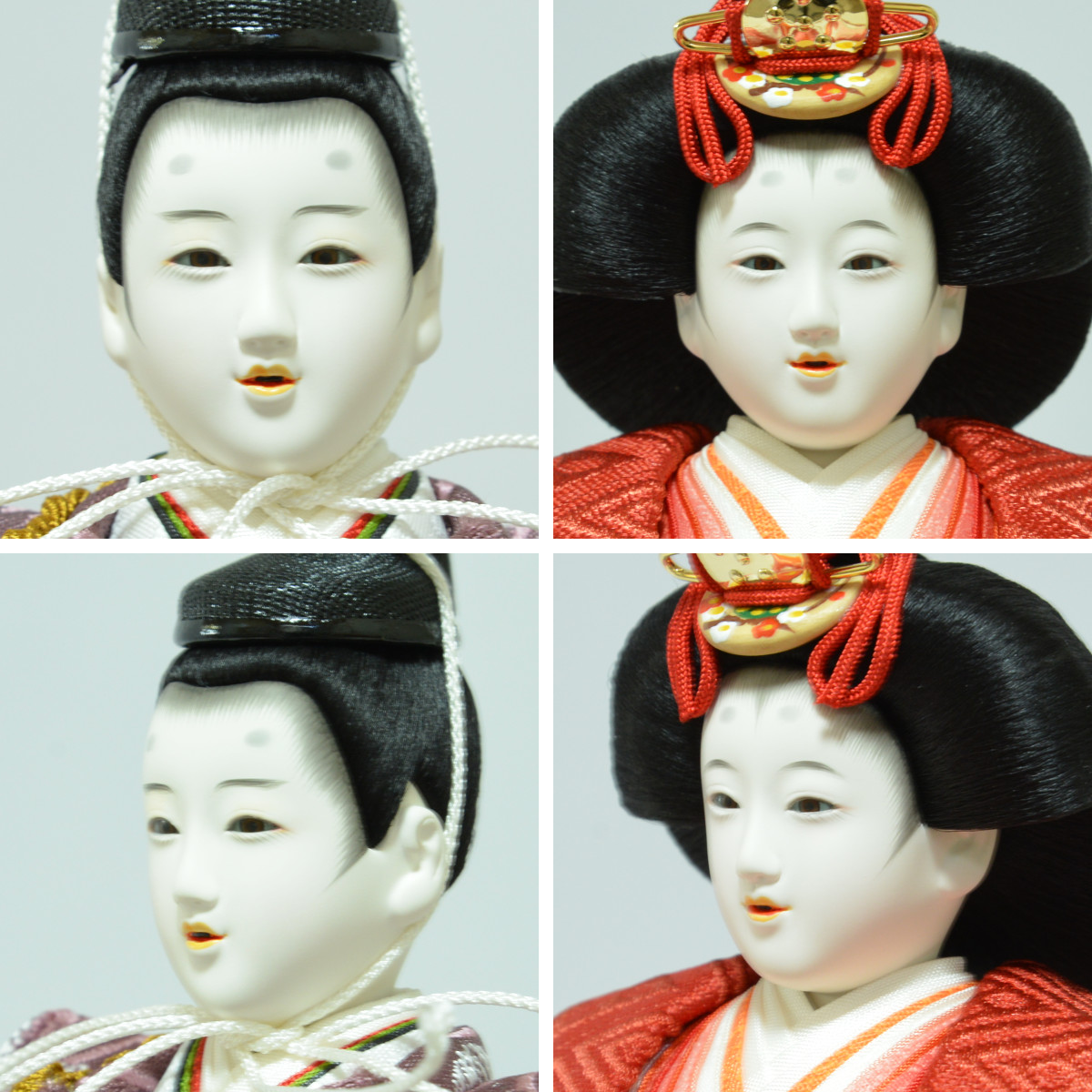 雛人形 収納飾り 親王飾り 小出松寿 市川伯英 立雛 桐箱収納セット