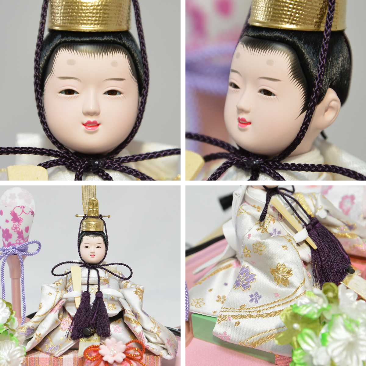 【12/11まで】雛人形 アクリルケース 赤　藤翁作 親王飾り おひなさま 12/11まで】雛人形 アクリルケース 赤 藤翁作 親王飾り おひなさま