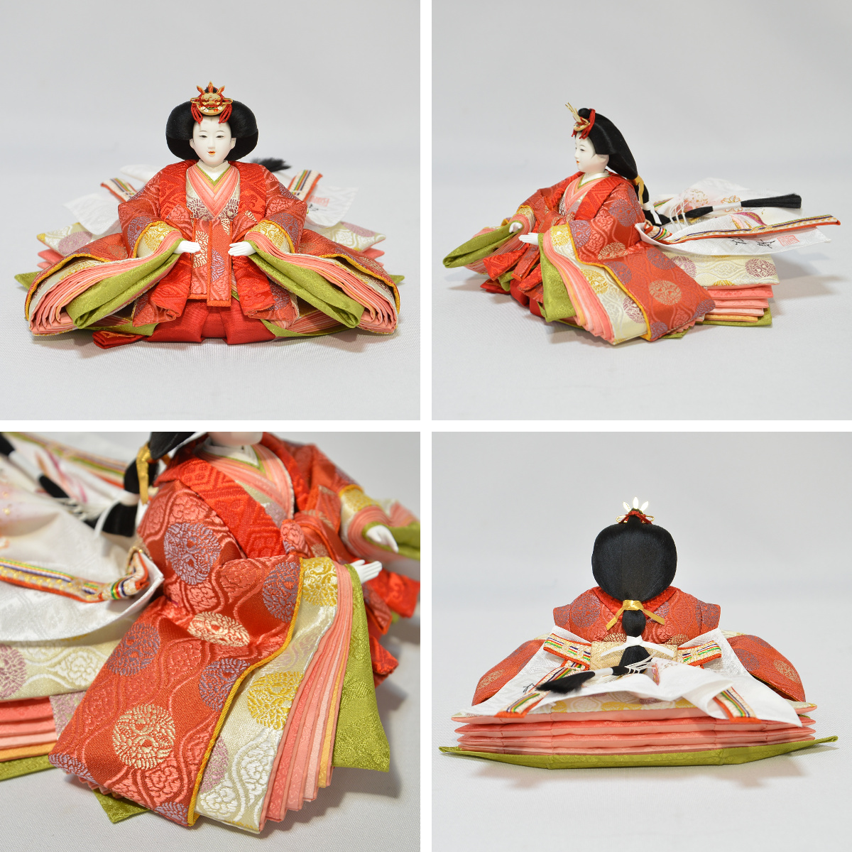 雛人形 小出松寿 市川伯英 京十一番 平安 親王飾り : 人形の三信