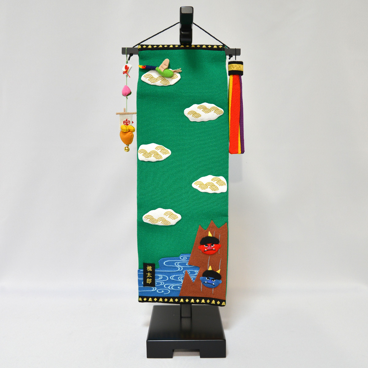 鯉のぼり 室内吊るし飾り 桃太郎こいのぼり 小 : 人形の三信 - 通販