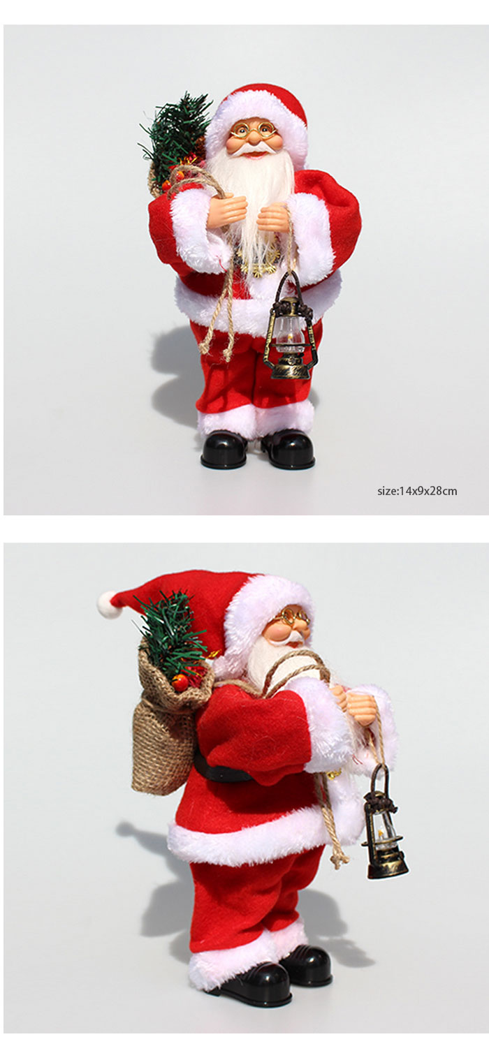 クリスマス 電動サンタクロース 人形 飾り ダンシングサンタ 踊るサンタクロース おもちゃ 揺れるサンタクロース 音楽玩具 部屋 装飾 置物