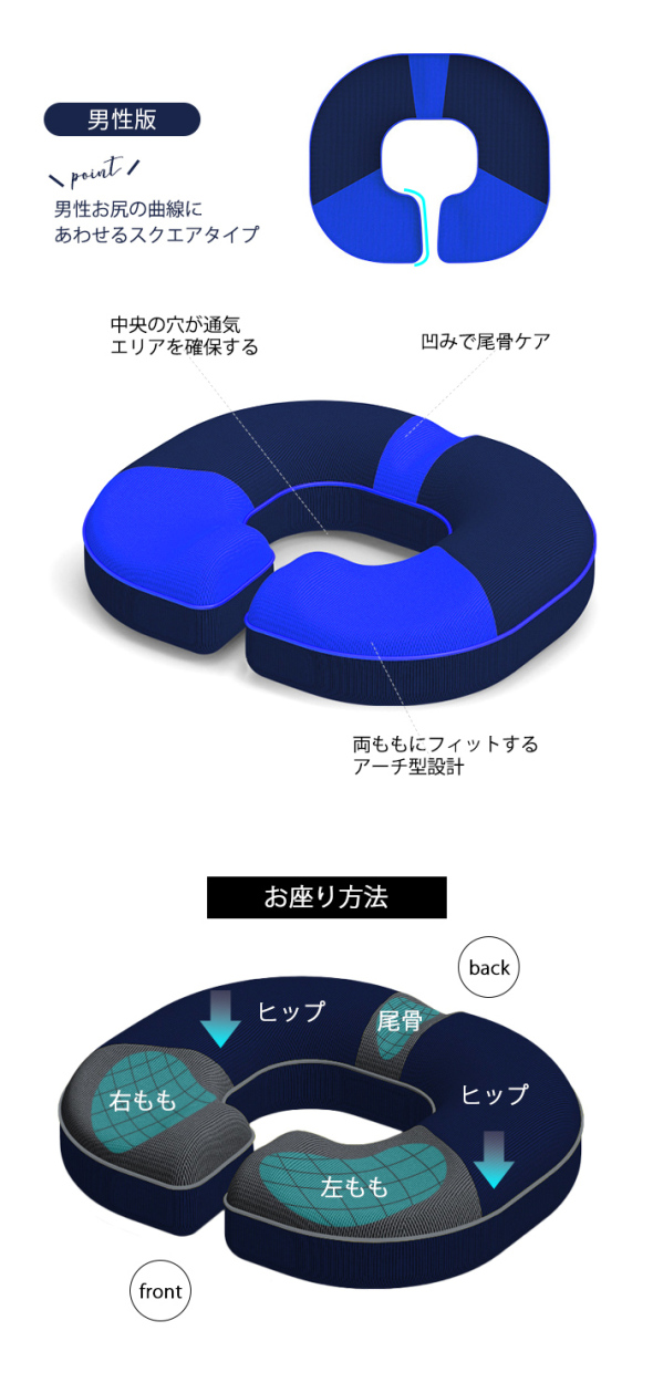 チェアクッション 椅子クッション 新品入荷 最新型3代目 低反発 痛み対策 骨盤矯正 ドーナツ 人間工学 腰痛や痔 スーパーセール オフィス 円座 クッション 丸型 姿勢矯正