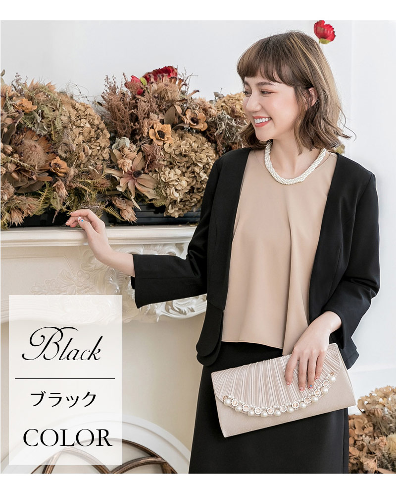 送料無料 フォーマル ジャケット レディース 結婚式 披露宴 パーティー
