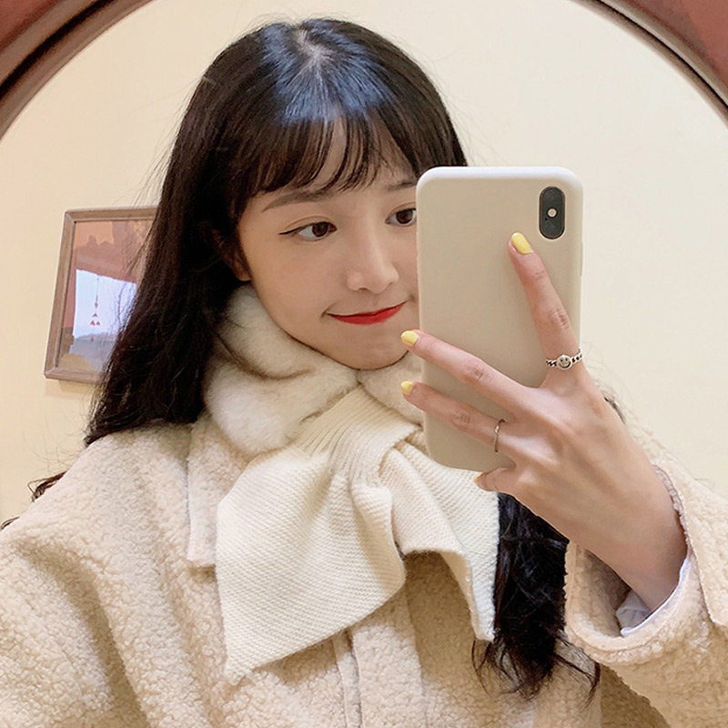 ティペット マフラー レディース エコファー フェイクファー 差し込み