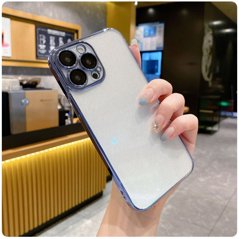iPhone17 ケース クリア ラメ 星 キラキラ TPU 耐衝撃 透明 韓国風