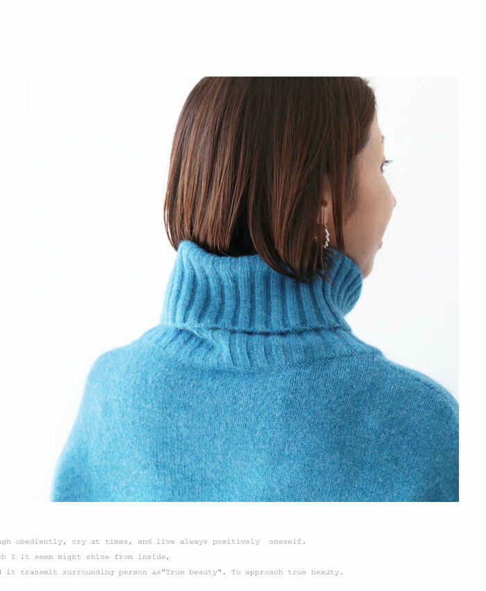 発熱ニット】ハイネックプルオーバー【#すごセーター