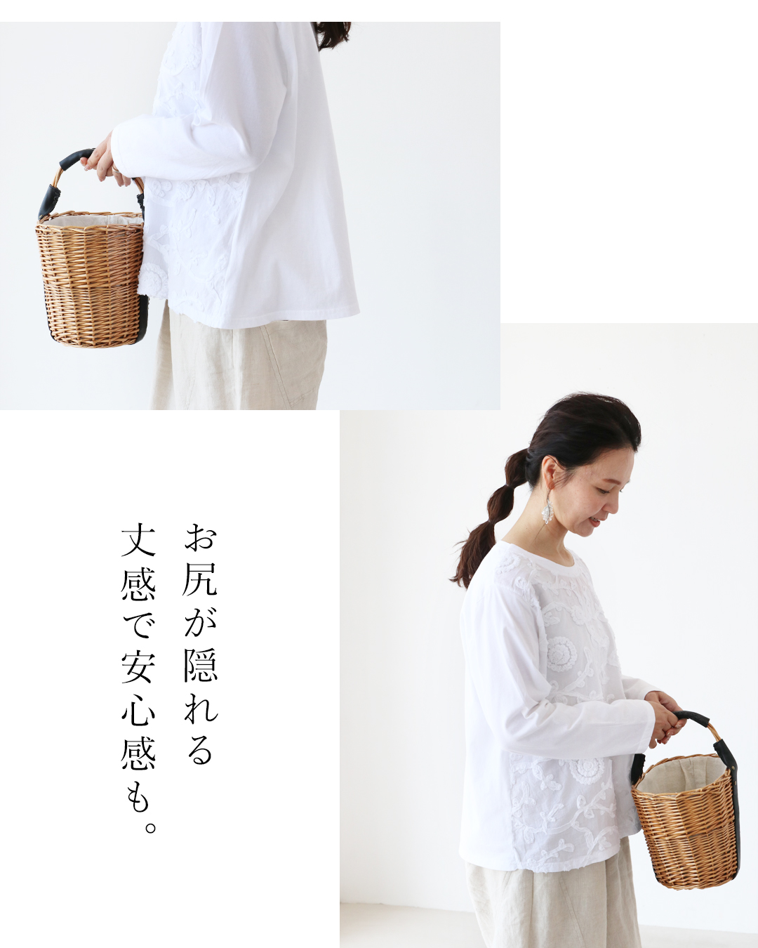 新作からSALEアイテム等お得な商品満載 sanpo kuschel 返品送料無料 トップス 咲き誇る立体花カットソー トップス