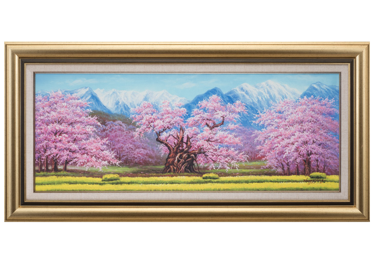 みとせ(三年)の夢』 油彩肉筆画