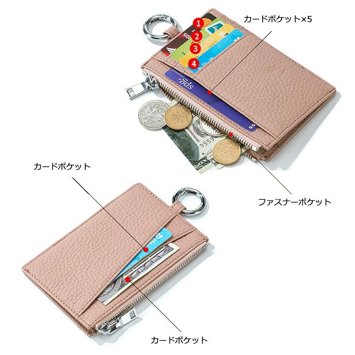 爆買 本革レザー ミニ財布 小銭入れ カードケース 薄型 コンパクト 大