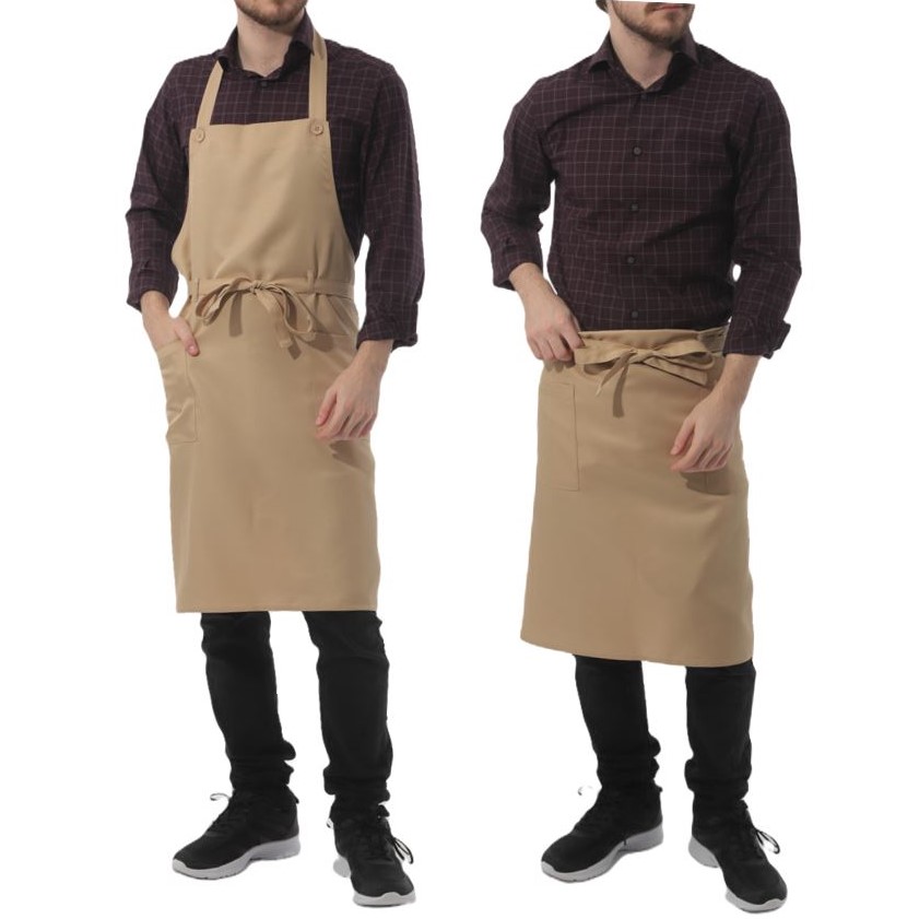 SSY エプロン 男性用 メンズエプロン メンズ 大きいサイズ 黒 男性