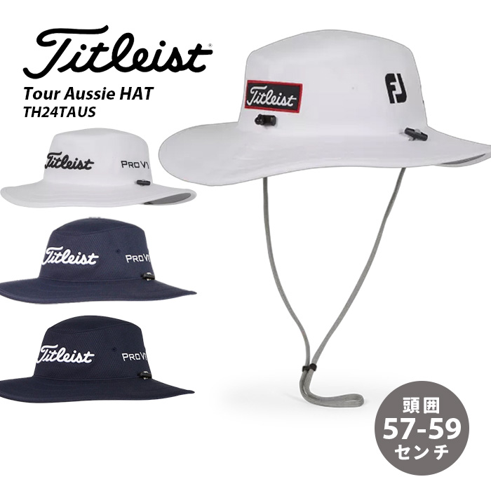 Titleist メンズ 帽子 ゴルフ ハット ブランド ゴルファー