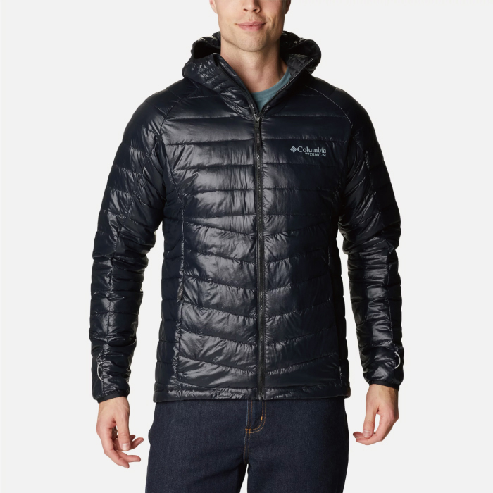 Columbia torreys peak outlet hooded lined windbreaker