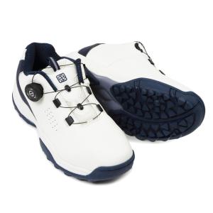 ゴルフ スパイクレス シューズ メンズ ダイヤル式 靴 スニーカー 軽量 幅広 履きやすい 歩きやす...