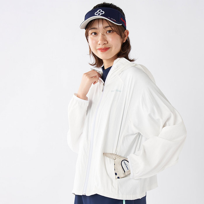 Marie Claire（マリ クレール） UVカット ゴルフ パーカー つば付き