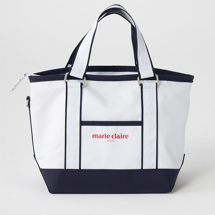 新品 マリクレール キャディバッグ ホワイト