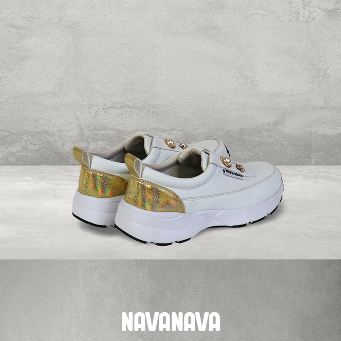 NAVANAVA（ナバナバ） スニーカー レディース シューズ 紐なし 婦人 靴