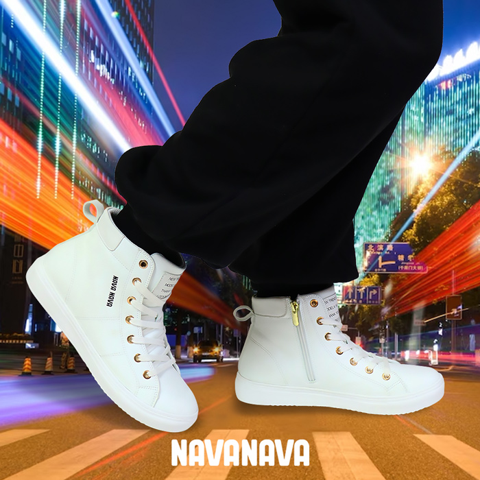 NAVANAVA（ナバナバ） 爆買 スニーカー ハイカット レディース