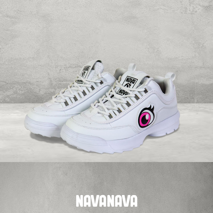 NAVANAVA（ナバナバ） スニーカー ジュニア 厚底 ダッド シューズ 靴