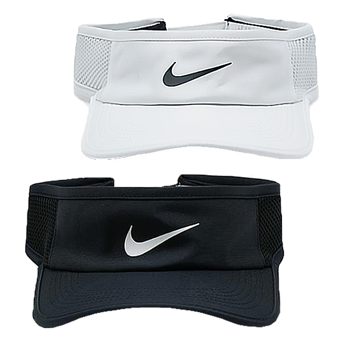 nike U NK DF ARO FTHRLT VISOR DV2999 メンズ サンバイザー ナイキ エアロ 軽量 ドライ サイズ調節 uvケア 正規品 ゴルフ ランニング テニス 運動