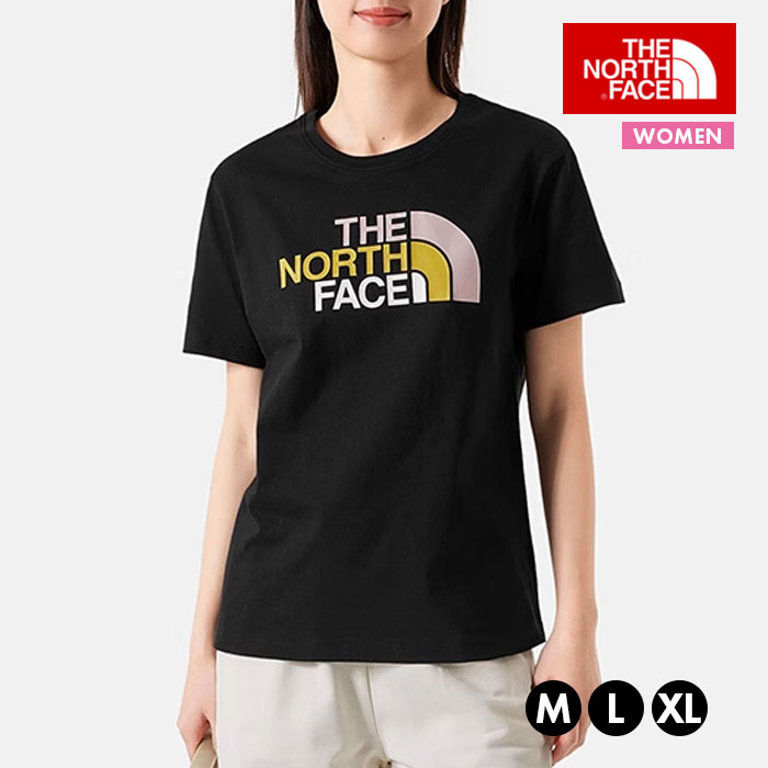 ノースフェイス Tシャツ レディース THE NORTH FACE W LOGO TEE NF0A88G8 半袖 トップス アウトドア ティーシャツ ロゴ スポーツ アウトドア｜sansei-s-style｜02