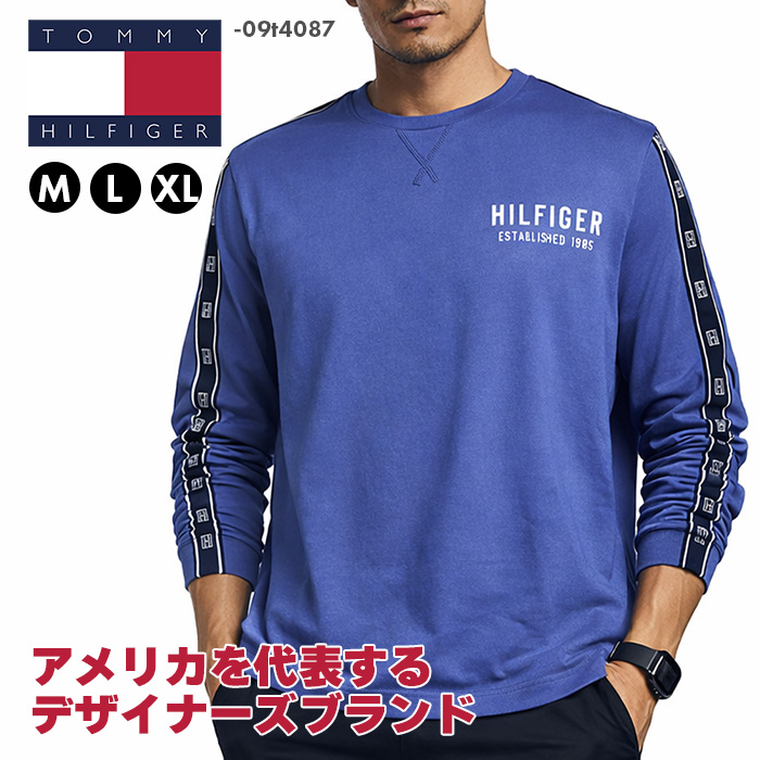 TOMMY HILFIGER（トミー・ヒルフィガー） tシャツ メンズ 長袖 