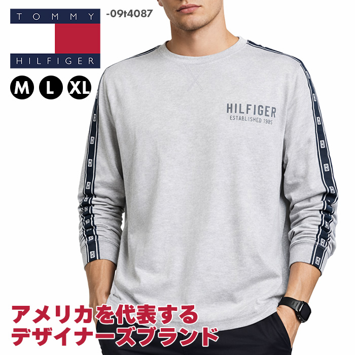 TOMMY HILFIGER（トミー・ヒルフィガー） tシャツ メンズ 長袖