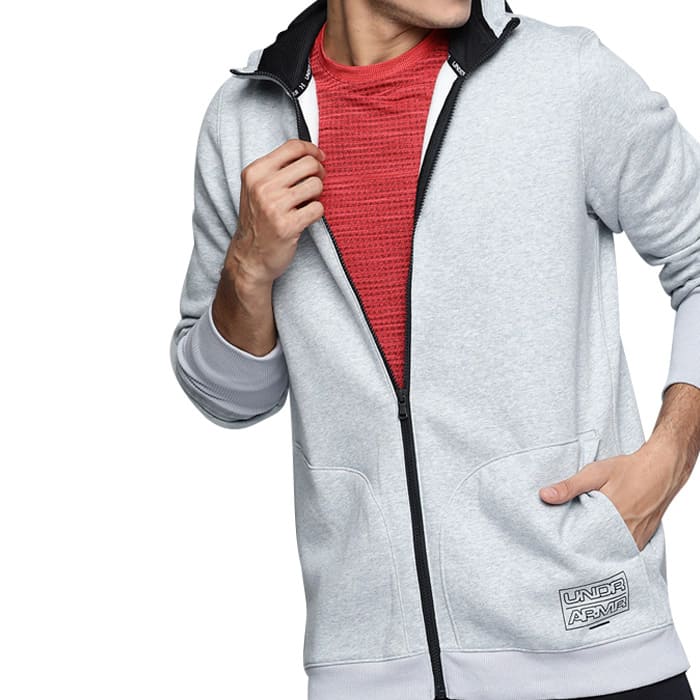 UNDER ARMOUR アンダーアーマー BASELINE FLEECE FZ HOOD 1343...