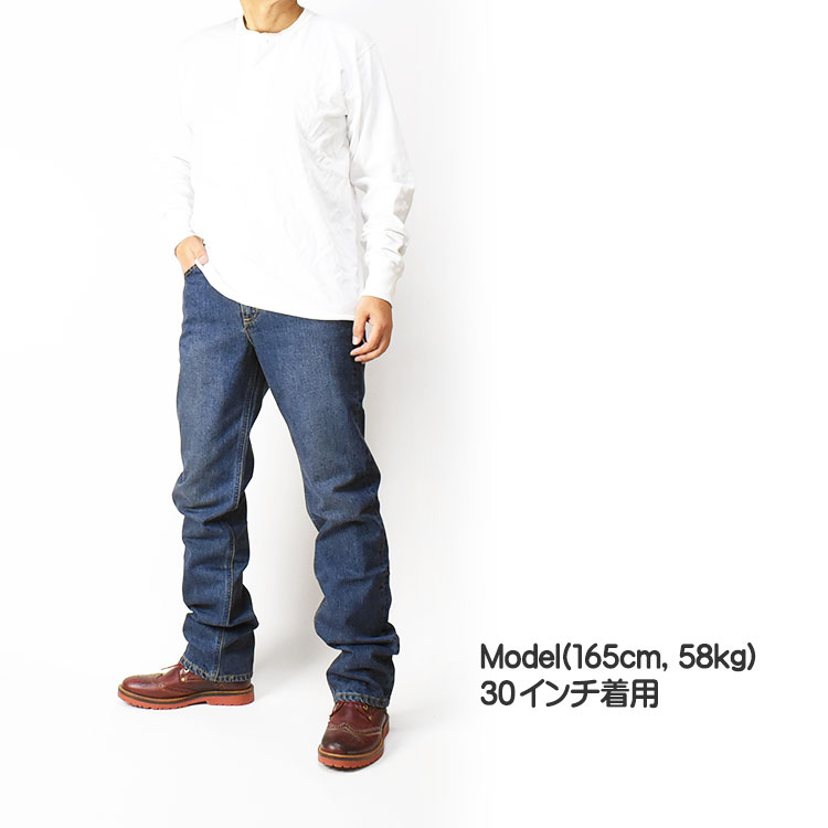 Lee リー 大きいサイズ 201 レギュラーストレート ユーズド