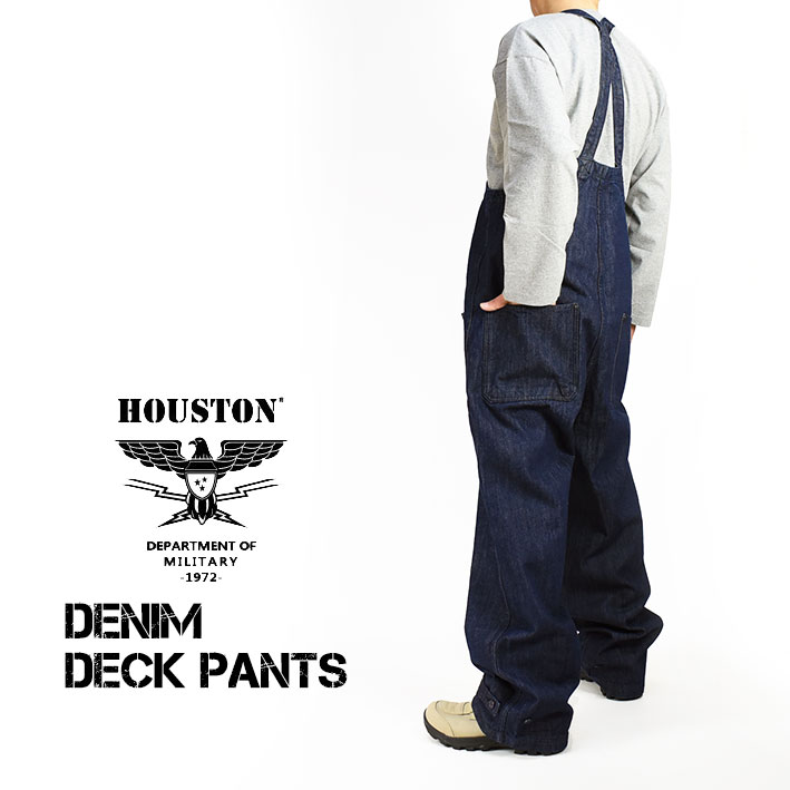 HOUSTON ヒューストン デニムデッキパンツ DENIM DECK PANTS オーバーオール メンズ ミリタリー 10072 :  220305-10037 : JEANS-SANSHIN - 通販 - Yahoo!ショッピング