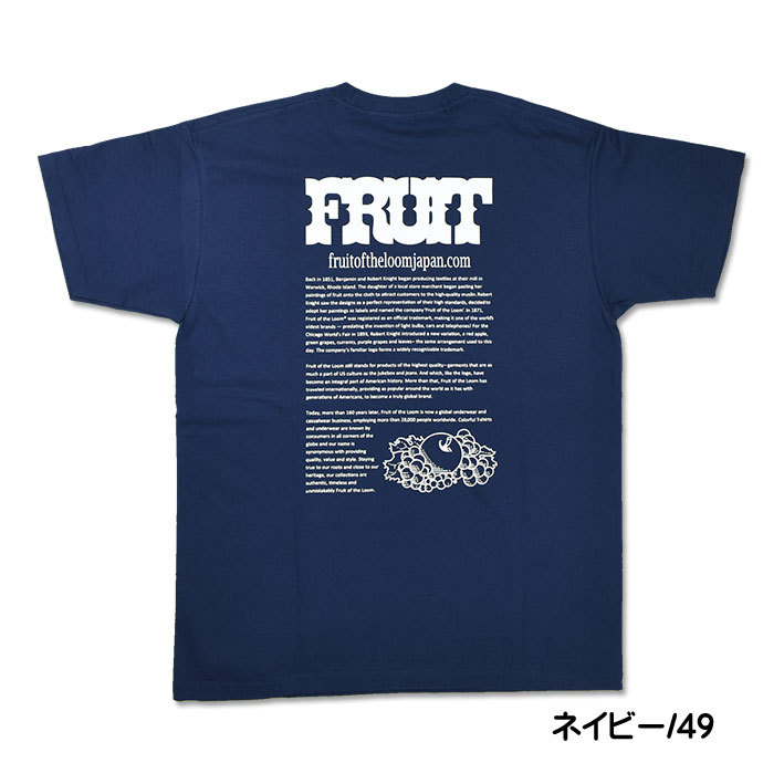LLBean メンズ 半袖Tシャツ Sサイズ FRUIT OF THE LOOM FRUIT OF THE LOOM（フルーツオブザルーム） セール！ フルーツ オブ