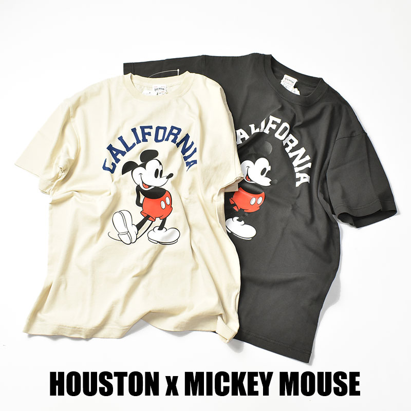 HOUSTON（ヒューストン） HOUSTON x MICKEY MOUSE ミッキーマウス 半袖