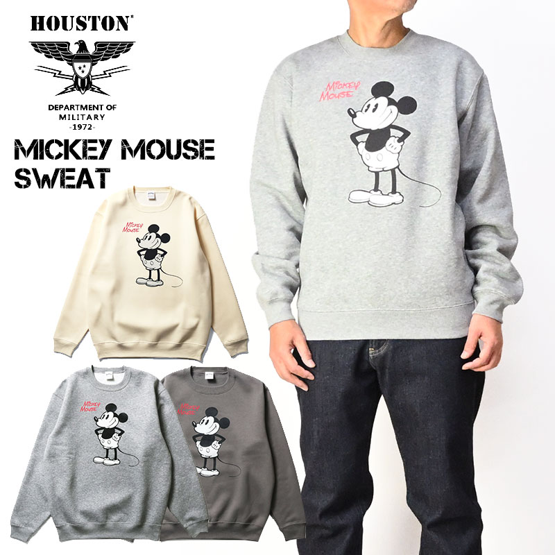 HOUSTON（ヒューストン） HOUSTON x MICKEY MOUSE ミッキーマウス