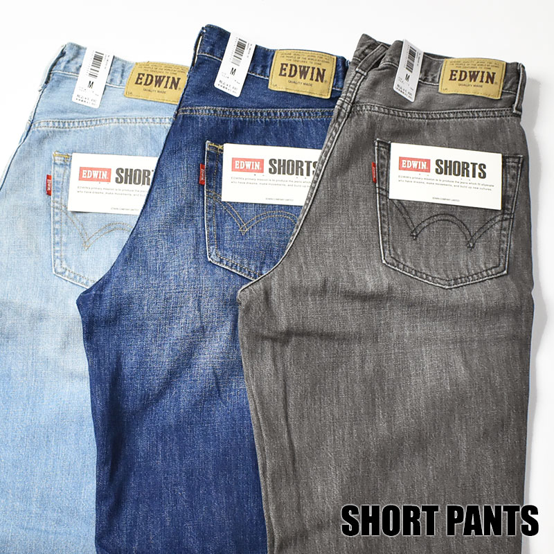 EDWIN エドウィン デニム ショートパンツ ハーフパンツ ショーツ