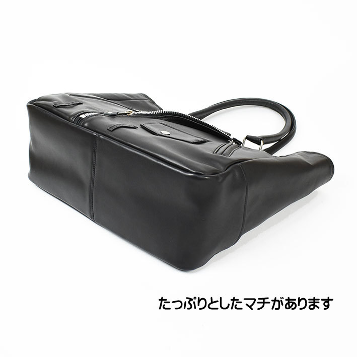 Schott N.Y.C ショット LEATHER RIDERS TOTE BAG レザー