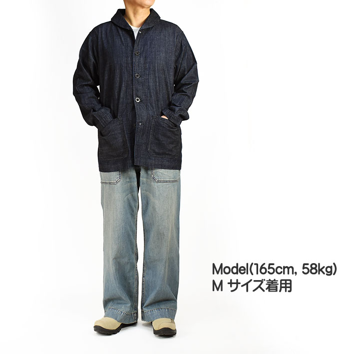 【専用！】 βMEN　M　ネイビー　ハイブリッドデニム ミリタリーブルゾン 251XBNH-JKM01-02-BK