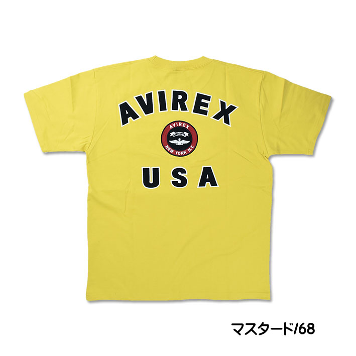 AVIREX アビレックス ヴァーシティー ロゴ Tシャツ 2.0 VARSITY LOGO T