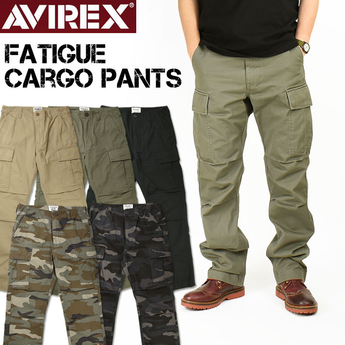 AVIREX アビレックス BASIC FATIGUE CARGO PANTS ファティーグ カーゴ