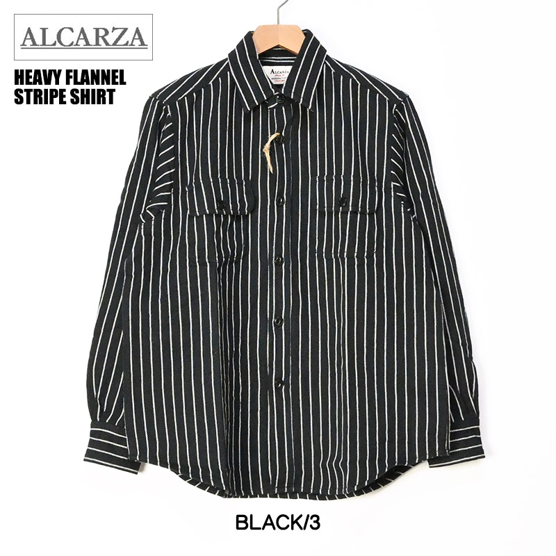 好配色 黒白ヘビーネルシャツ XL CIAO（チャオ） ALCARZA アルカルザ メンズ ネルシャツ ヘビー