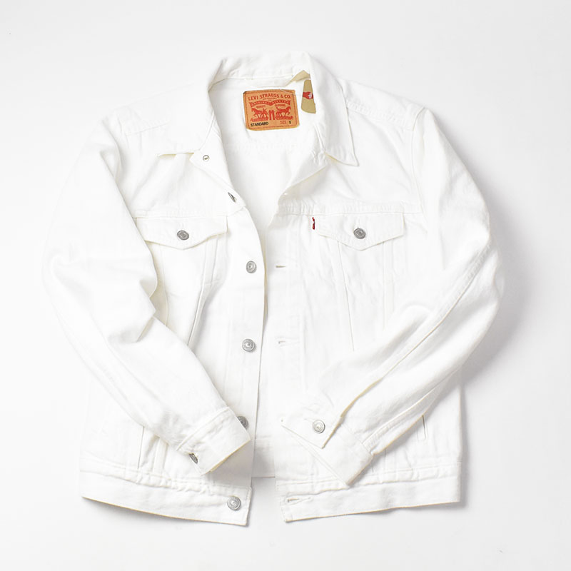Levi's LEVI'S リーバイス デニムトラッカージャケット ホワイト