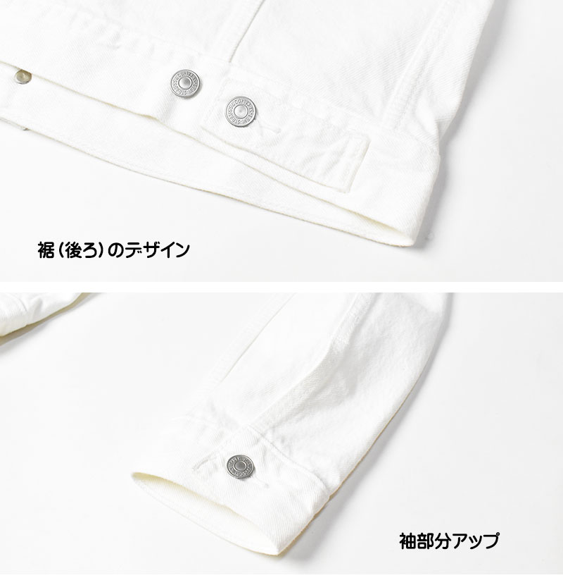 Levi's LEVI'S リーバイス デニムトラッカージャケット ホワイト