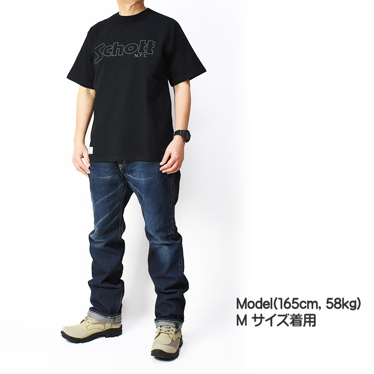 Schott N.Y.C（ショット） Schott 半袖Tシャツ BASIC LOGO ロゴ T