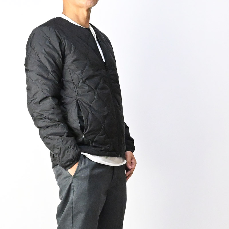 【極美品】Schott×TAION ショット ダイヤキルト Lサイズ ブラック Schott N.Y.C（ショット） Schott x TAION ダウンジャケット DOWN