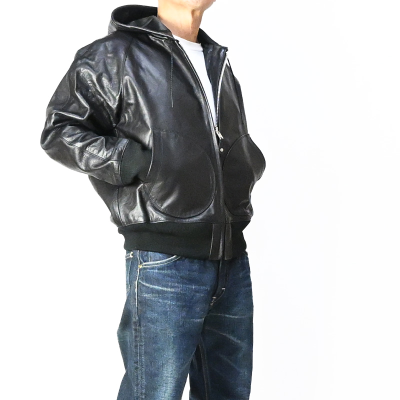 Schott N.Y.C（ショット） Schott LEATHER HOOED JACKET レザー