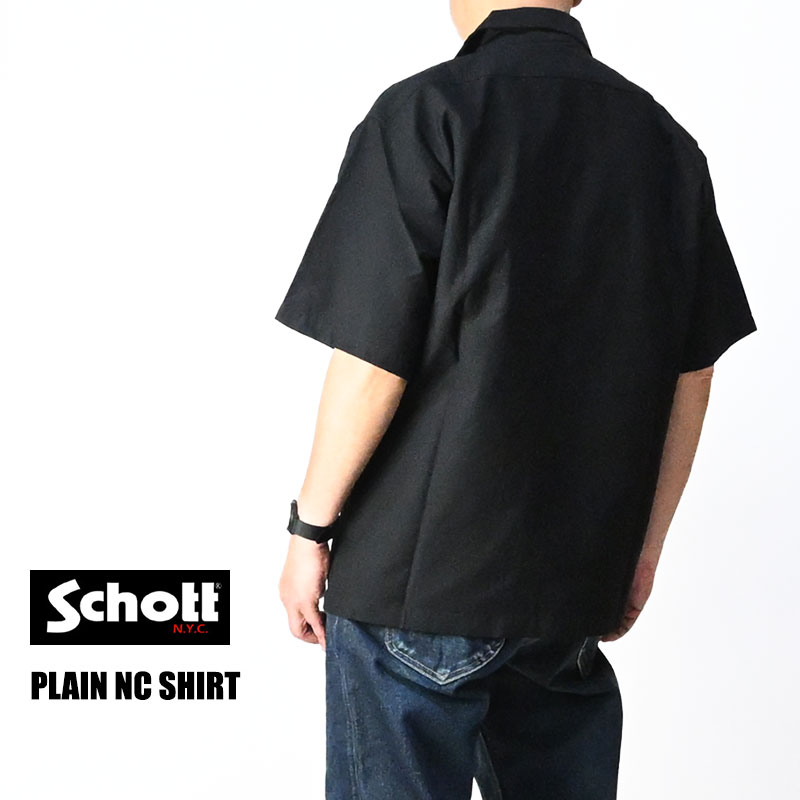 Schott N.Y.C（ショット） Schott PLAIN NC WORK SHIRT ナイロン