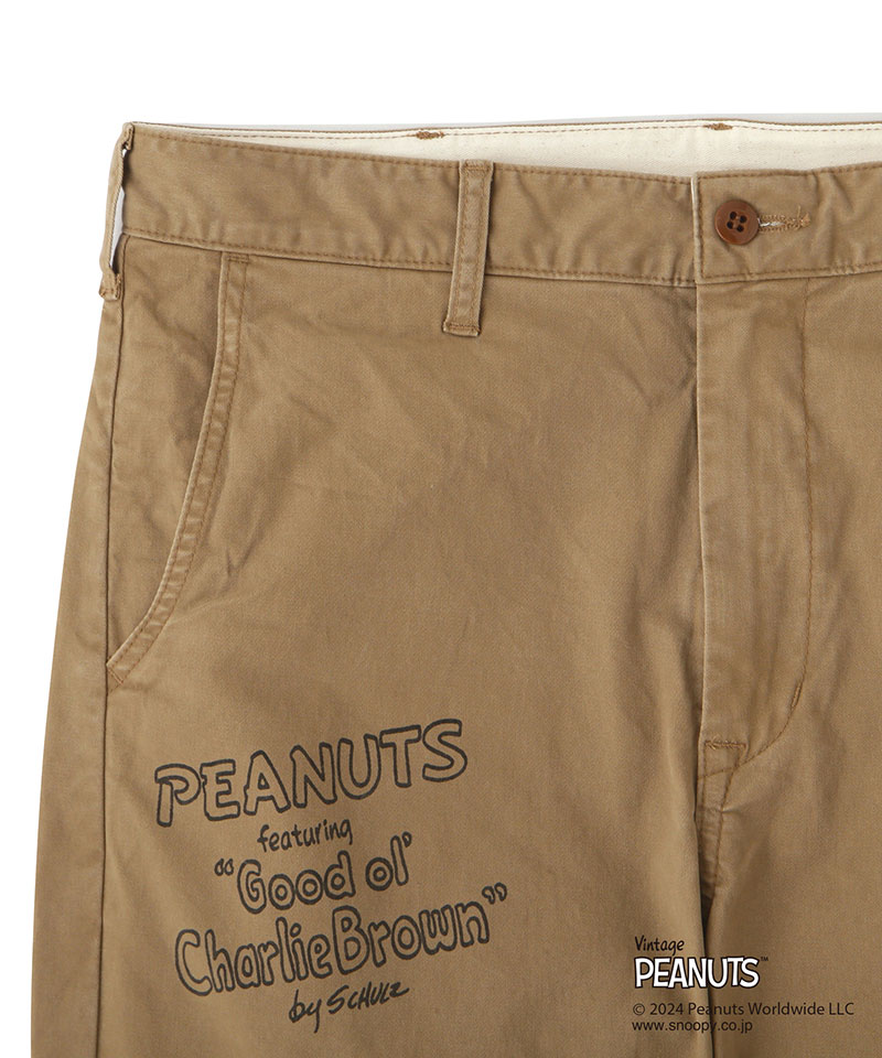 AVIREX x PEANUTS アビレックス ピーナッツ チノパンツ FLYING