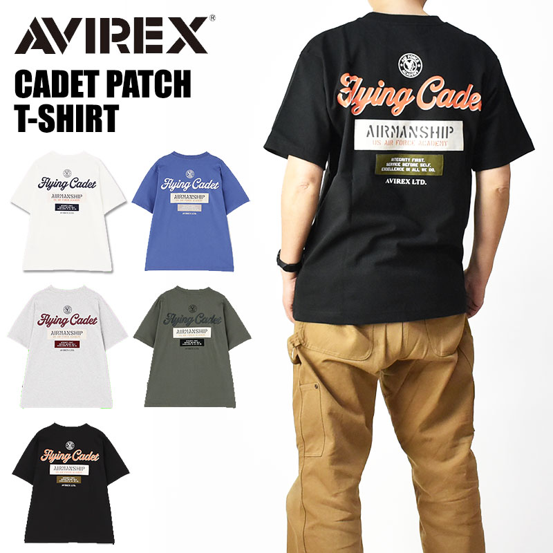 AVIREX アビレックス 半袖Tシャツ FLYING CADET ミリタリー