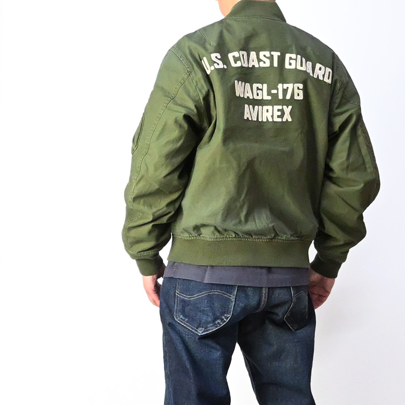 AVIREX（アヴィレックス） アビレックス コットン ライト MA-1 U.S.