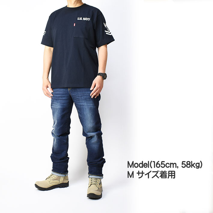 AVIREX アビレックス ネイバル ポケット Tシャツ NAVAL POCKET T 